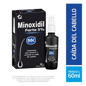 Tratamiento Minoxidil MK Forte 5% control caída x60ml