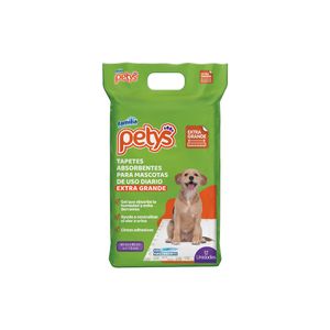 Tapete absorbente Petys extra grandes x12und