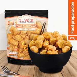 Pollo Sr. Wok a la naranja x270g