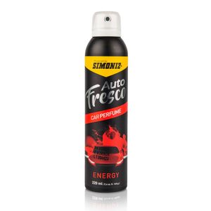 Ambientador car perfume Simoniz auto fresco energy en aerosol x220ml