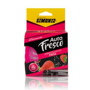 Ambientador gel Simoniz auto fresco fresa x80g