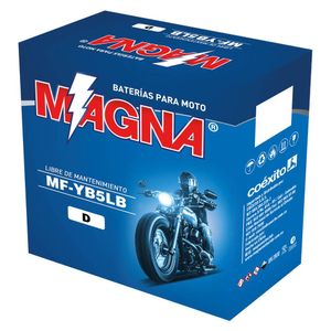 Batería moto AGM 12V 5AH MF-YB5LB Magna