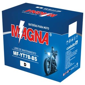 Batería moto AGM 12V 6AH MF-YT7B-BS Magna
