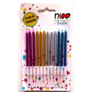 Vela corta colores Nico