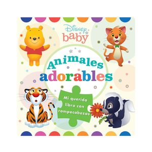 Libro Animales adorables Disney baby Sin Fronteras