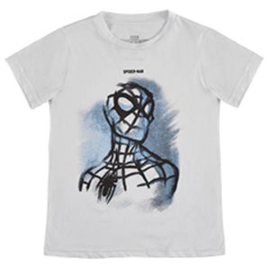 Camiseta estampada blanca m/c niño  ref-ano3  SPIDERMAN