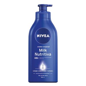 Crema Corporal Nivea Humectante Milk Nutritiva x1000ml