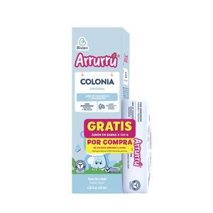 Colonia Arrurru original azul x120ml + Jabón Arruru x110g