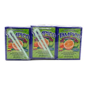 Jugo Tampico citrus punch paquete x3und x200ml c/u