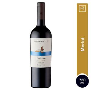 Vino Morandé Pionero merlot botella x750ml