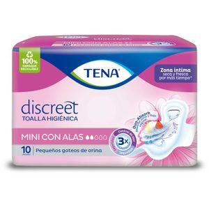 Toalla higiénica Tena Discreet mini x10und