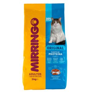 Alimento para gatos Mirringo original adultos x1kg
