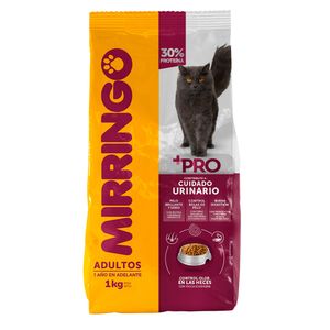 Alimento para gatos Mirringo adulto + pro x1kg