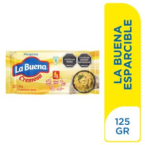 Margarina La Buena cremosa bolsa x125g