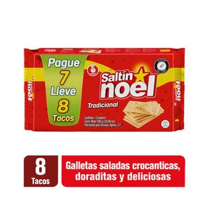 Galletas Saltin Noel tradicional x8 und x706g