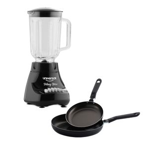 Combo Universal Licuadora Potency L50123 + Set x2 Sarten 18-20cm Negro