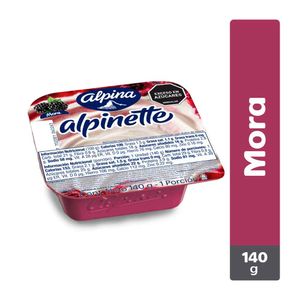 Alimento lácteo Alpinette mora x140g