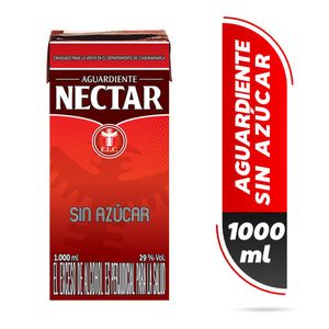 Aguardiente Nectar sin azúcar x1000ml