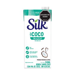 Bebida Silk coco sin azúcar x946ml