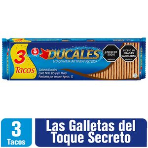 Galletas Ducales x3 tacos x315g