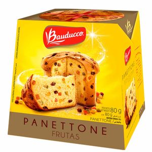 Panettone Bauducco frutas x80g
