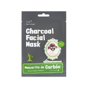 Mascarilla Cettua facial carbón x1und