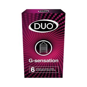 Condones Duo G-sensation x 6 und