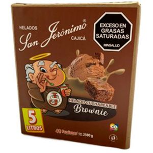 Helado San Jerónimo brownie x2500g