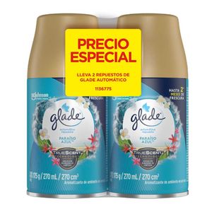 Ambientador Glade automatico 2 repuestos x350g