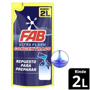 Detergente liquido Fab ultra concentrado x330g