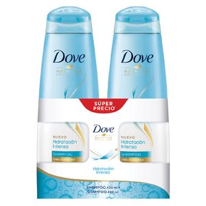 Shampoo Dove hidratación intensa x2und x400ml c-u