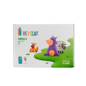 Animals: Piggy, Horse, Rabbit  6 Latas Hey Clay