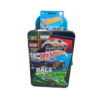 Carro Case Metálica Negra Hot Wheels