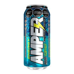 Bebida energizante Amper Blue x473ml