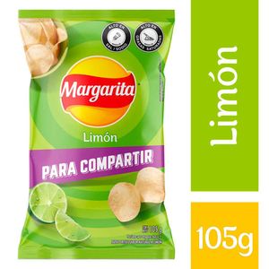Papas fritas Margarita limón x105g