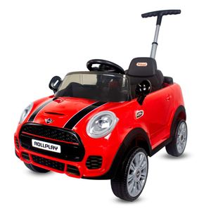 Montable Impulso Push Car Minicooper Rojo Prinsel