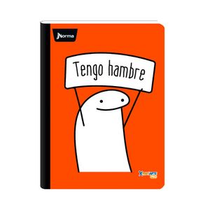 Cuaderno cosido memes mediano 100 hojas 1 materia rayado Norma