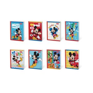 Cuaderno cosido Mickey 100 hojas doble línea Scribe