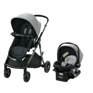 Coche Travel System Modes Closer Nash Graco Gris