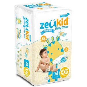 Pañales Zeukid Premium Etapa 5/XXG x74und