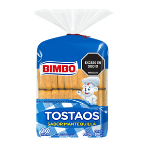 Tostaos Bimbo mantequilla x20 und x300g
