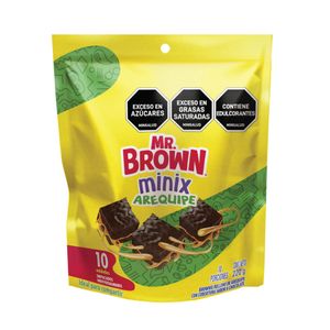 Minix brownie arequipe Bimbo 10 Und x 220g