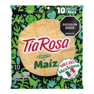 Tortillas Maíz Tía Rosa 10 Und x 210g