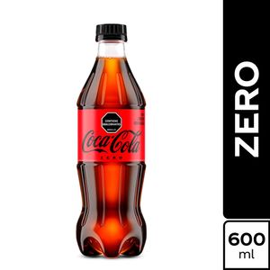 Gaseosa Coca-Cola Zero 600ml