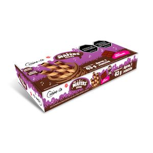 Barquillos Cuisine&Co wafer chocolate caja x43g