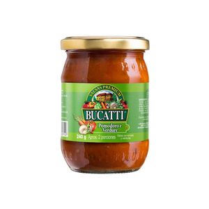 Salsa Bucatti Tomate Pomodoro Verdure x240g