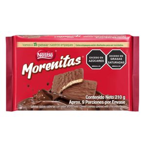 Galletas Dulces Morenitas sabor a Chocolate x 210g