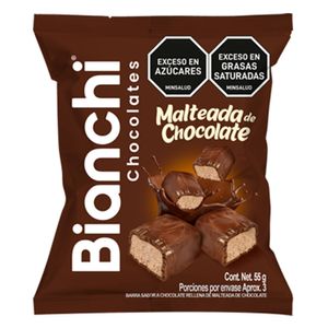 Chocolate Bianchi malteada chocolate x55g