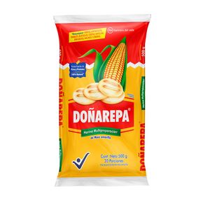 Harina Doñarepa precocida maíz amarillo x500g
