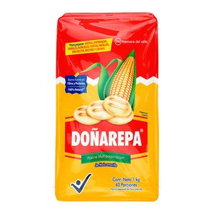 Harina Doñarepa precocida maíz amarillo x1000g